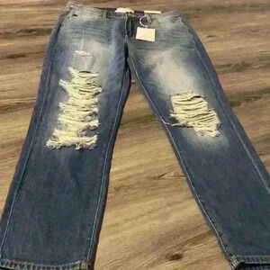 Kancan distressed jeans